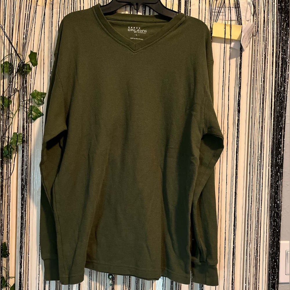 GREEN MEN LONG SLEEVE